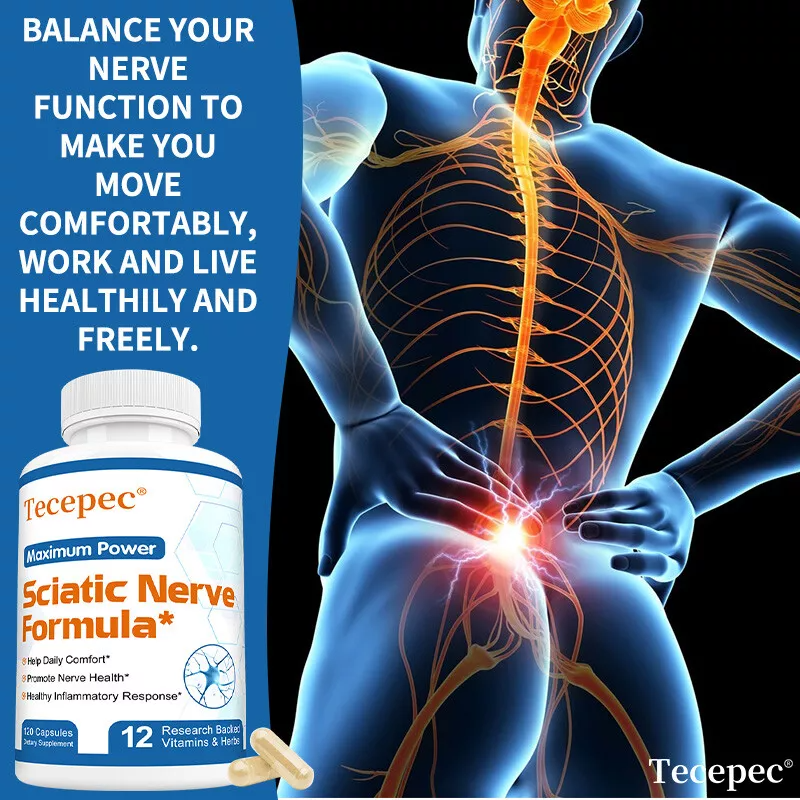 Tecepec Maximum Power Sciatic Nerve Formula Capsules