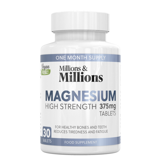 Millions & Millions High-Strength Magnesium 375mg- Bone Health
