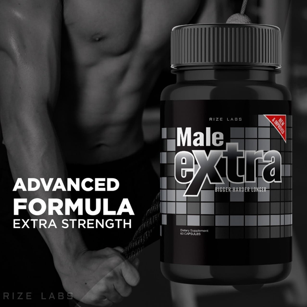 Rize Labs Male Extra – Harder, Longer 90 Capsules