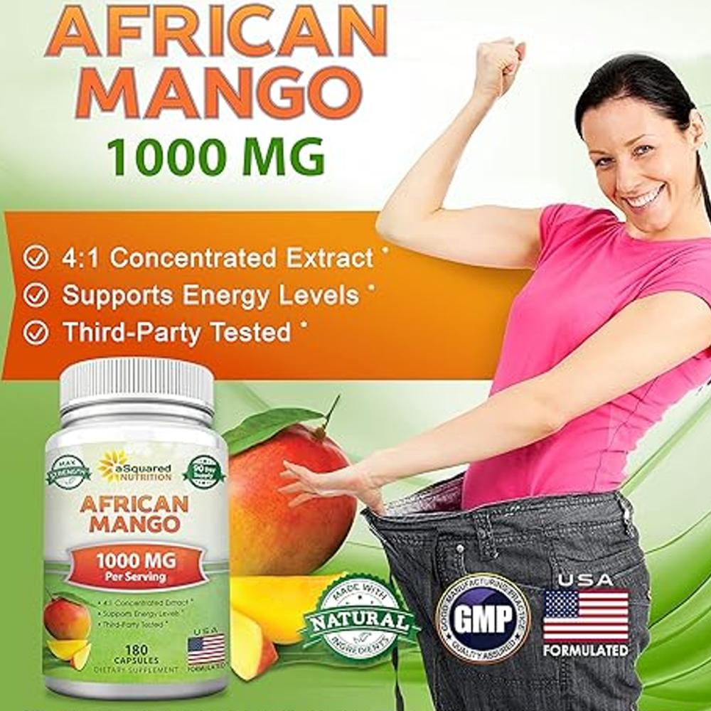 aSquared Nutrition African Mango – Energy & Metabolism Support