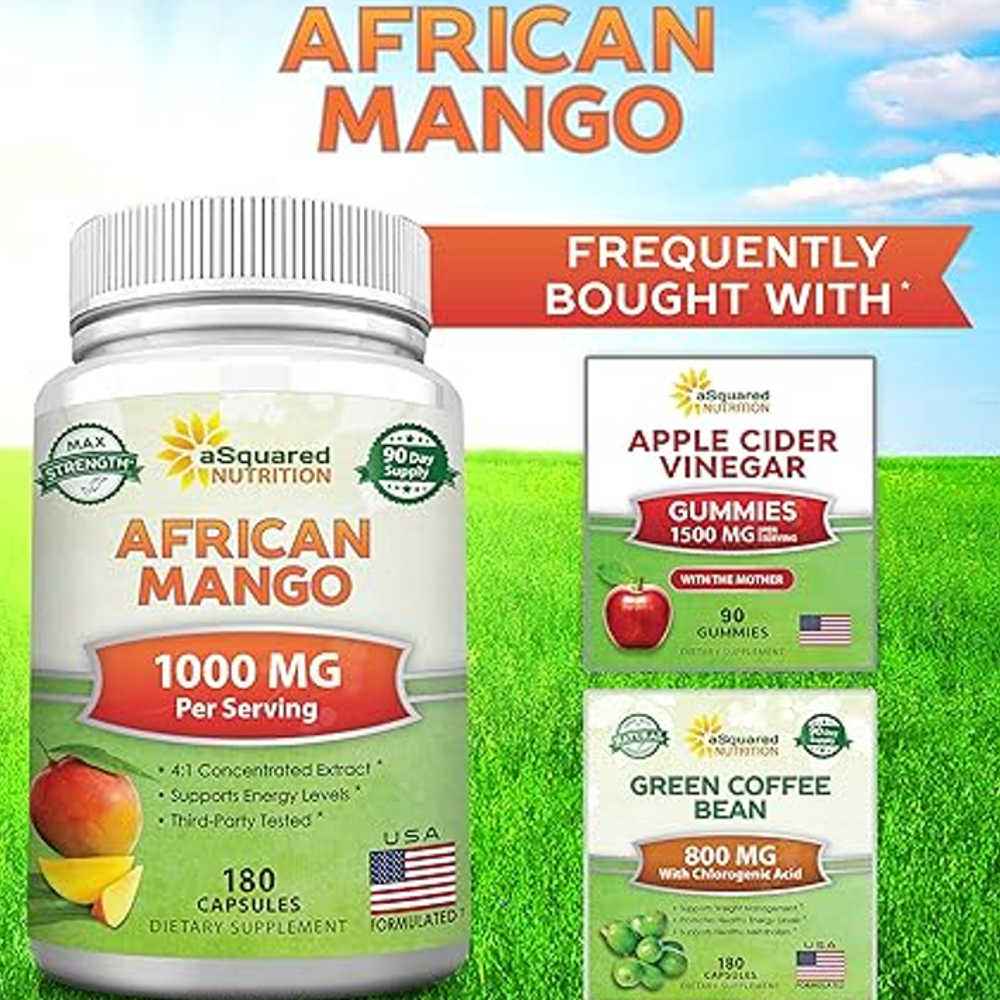 aSquared Nutrition African Mango – Energy & Metabolism Support