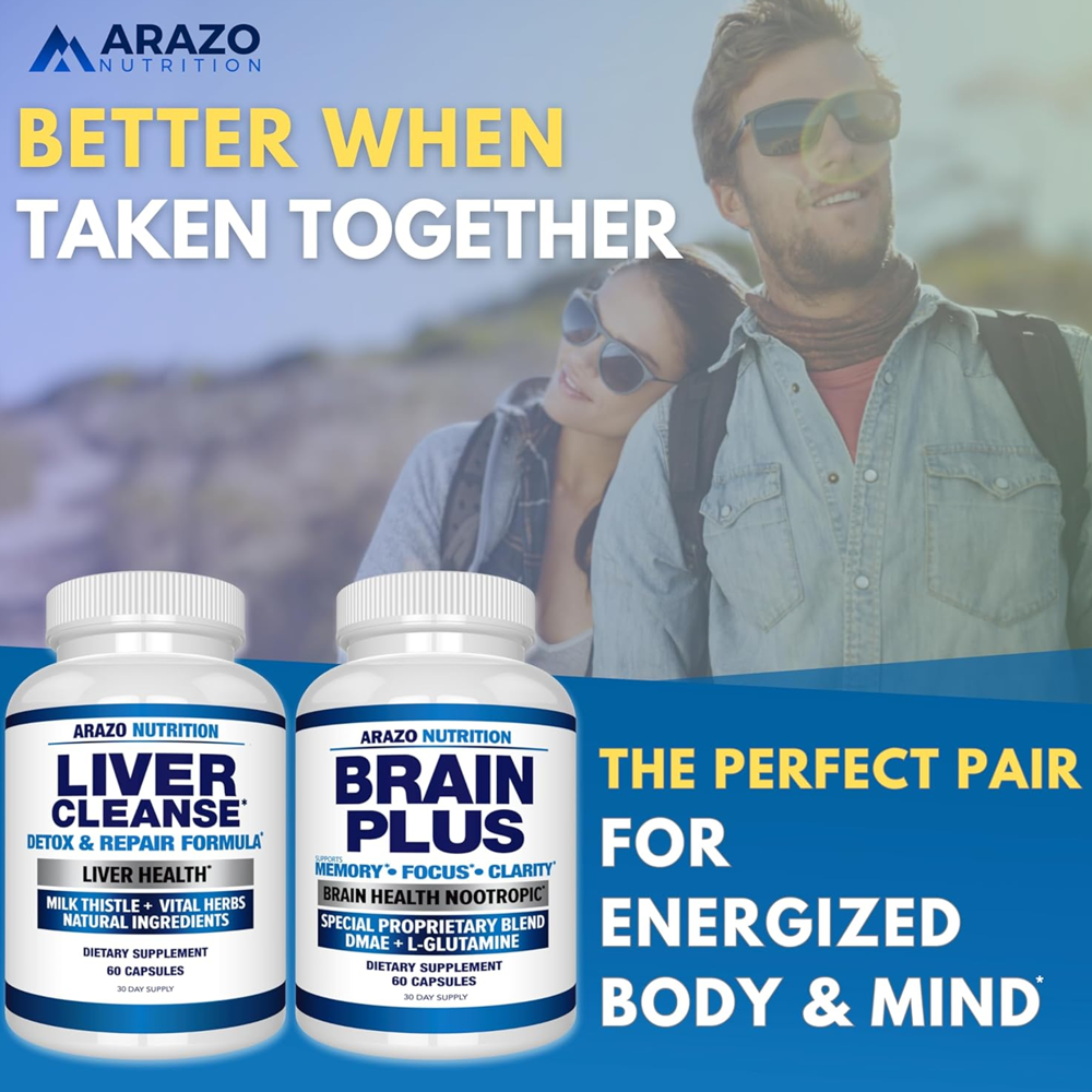 Arazo Nutrition Liver Cleanse Capsules