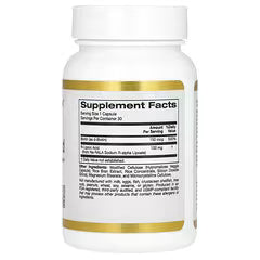 California Gold Nutrition R- Lipoic Acid  Supplement