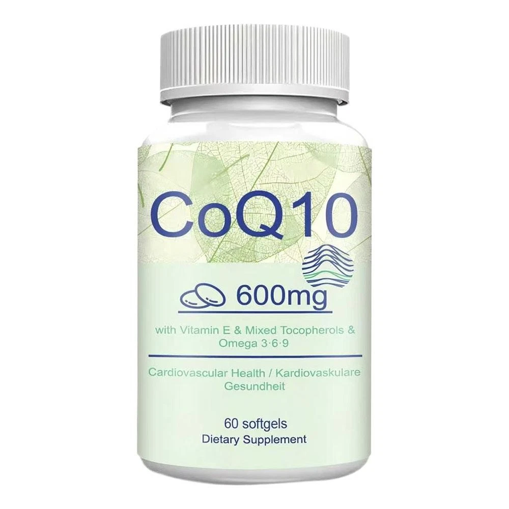 CoQ10 Coenzyme 600 Mg Q10 Softgel