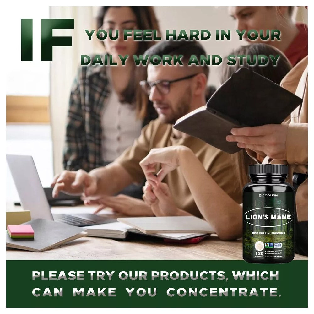 Coolkin Lion's Mane Capsules