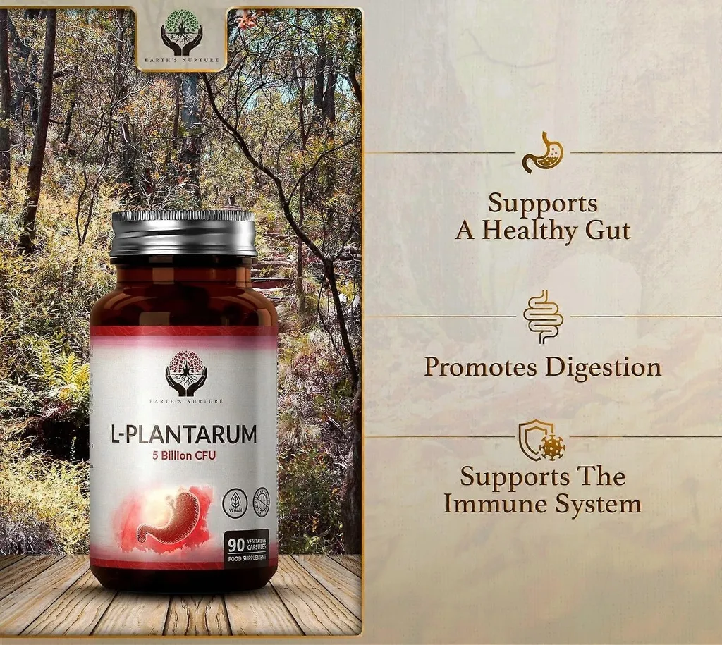 Earth's Nurture L-plantarum 5 Billion Cfu Capsules