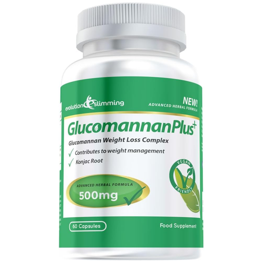 Evolution Slimming Glucomannan Plus Fibre Capsules