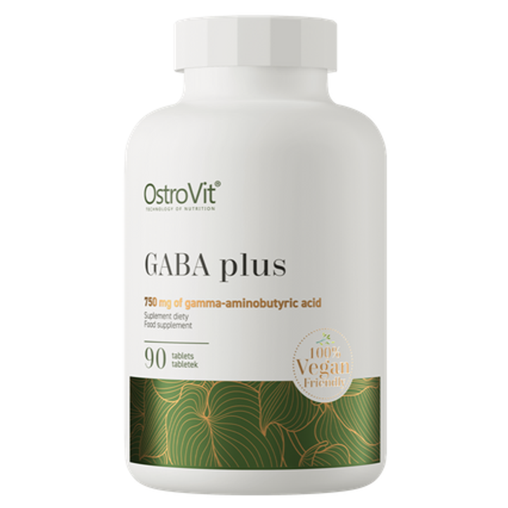 OstroVit GABA Plus – Gamma-Aminobutyric Acid | 90 Tablets