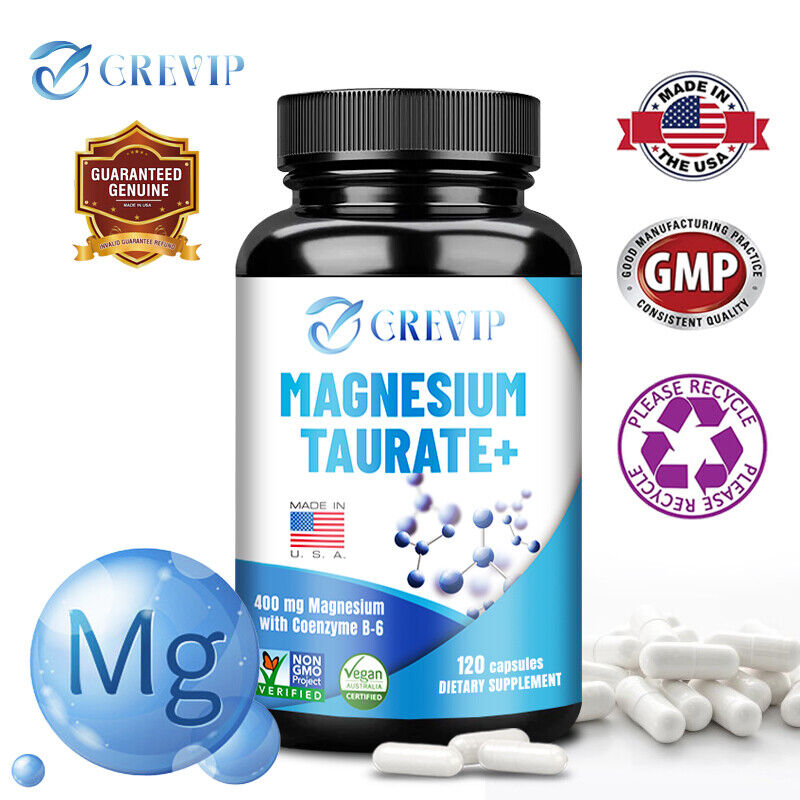Grevip Magnesium Taurate 400Mg Capsules