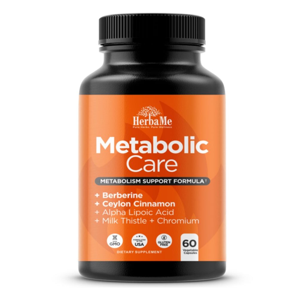Herba Me Metabolic Care –  Berberine, Cinnamon & ALA (60 Capsules)