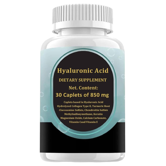 Hyaluronic Acid Caplets 850 Mg Capsules