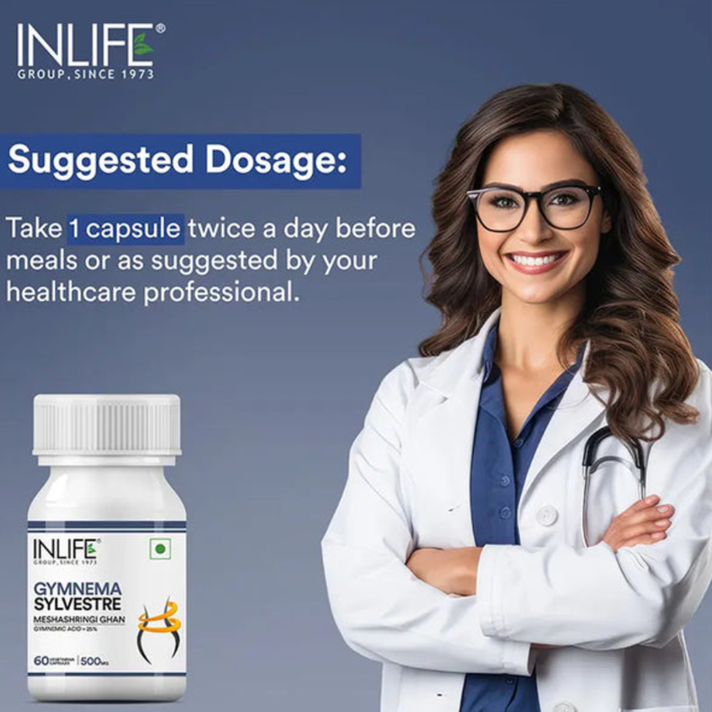 INLIFE Gymnema Sylvestre – Natural Sugar Balance