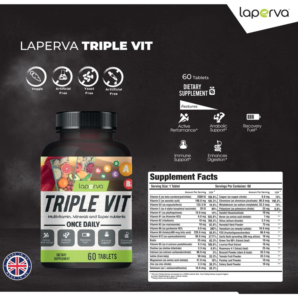 Laperva Triple Vit Multivitamin Tablets