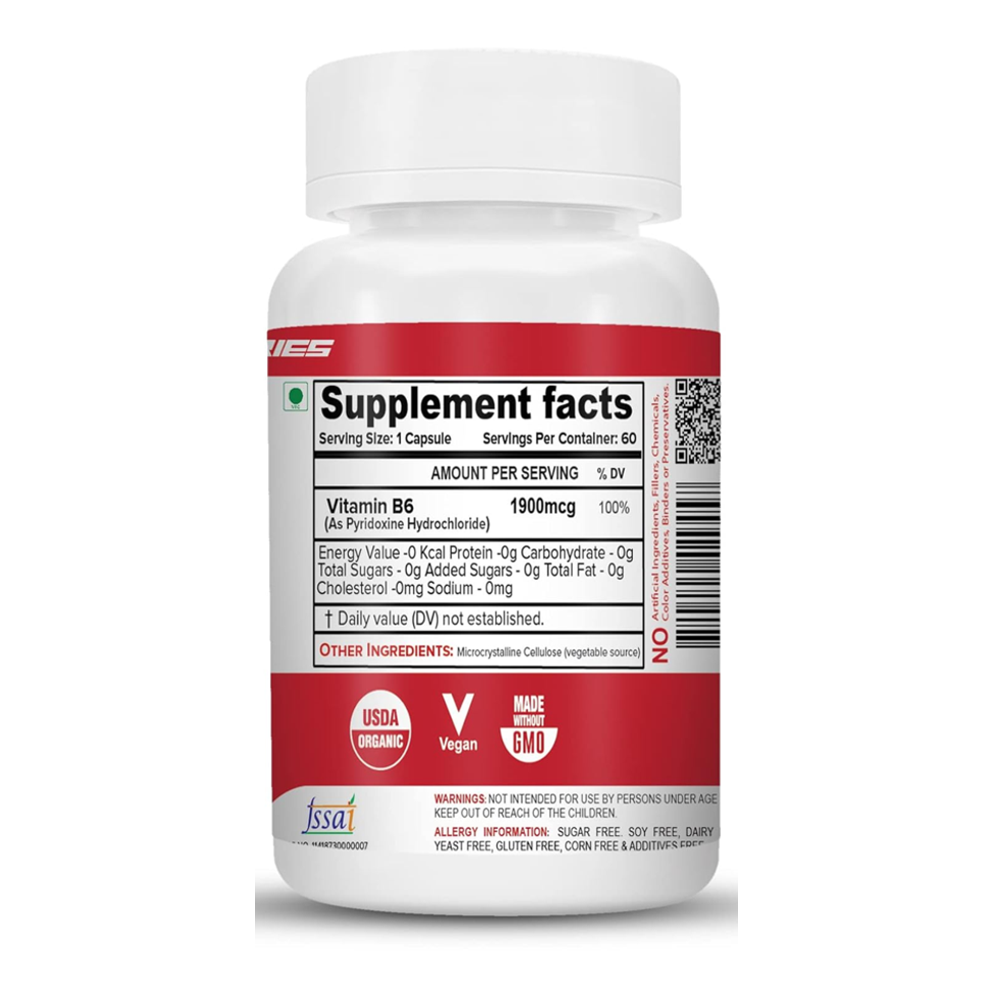 Vitamin Series Nutrija Vitamin B6 2000 mcg