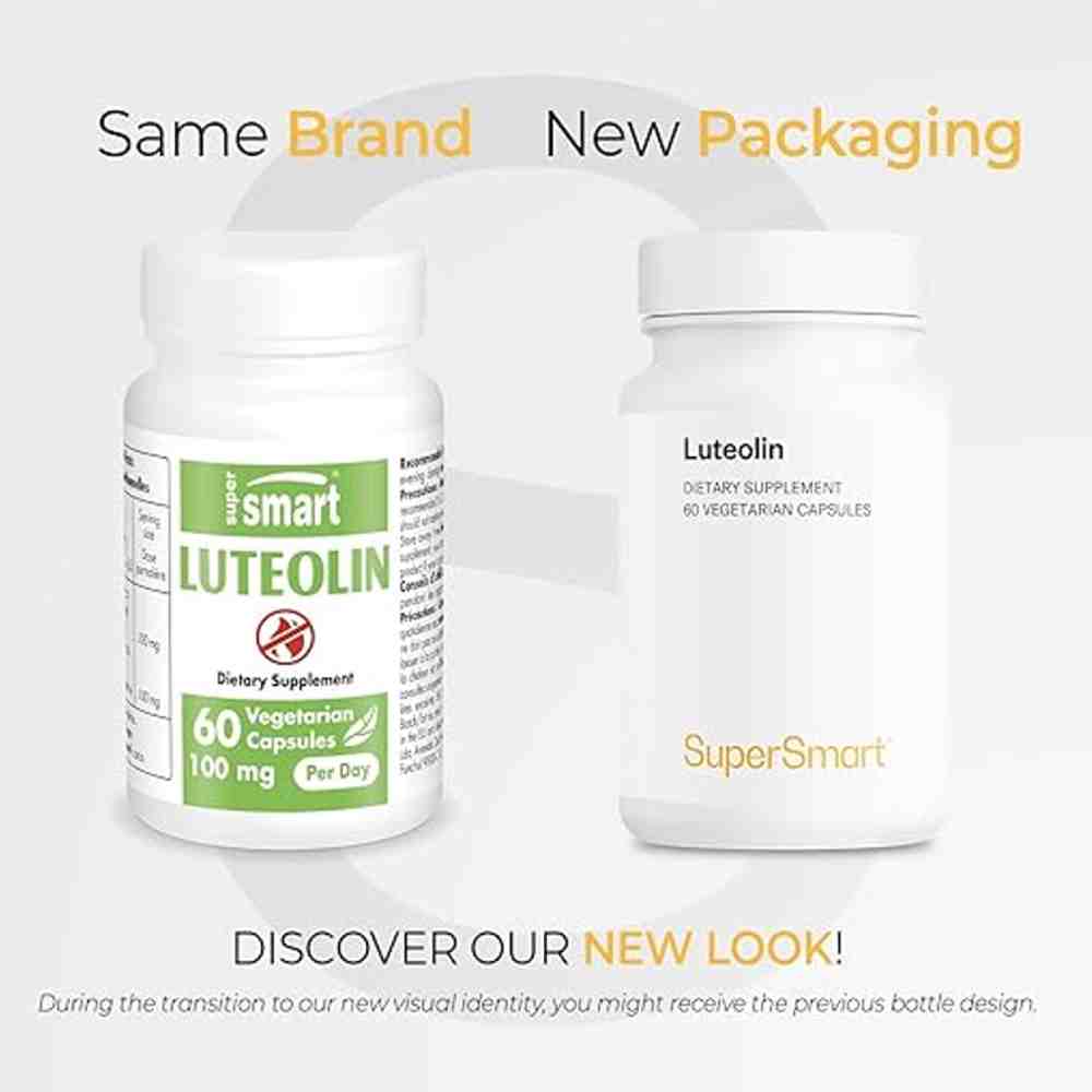 SuperSmart Luteolin – 60 Capsules | Antioxidant Support
