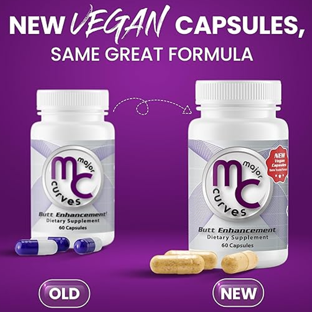 Major Curves MC – Butt Enhancement Formula (60 Capsules)