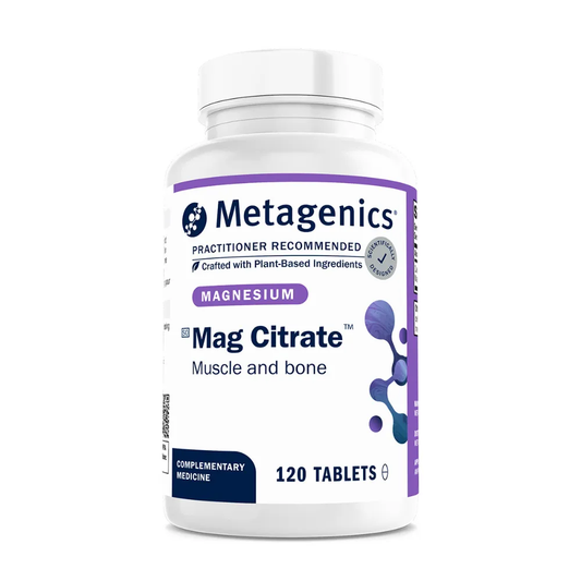 Metagenics MAGNESIUM Mag Citrate Tablets, Muscle and bone