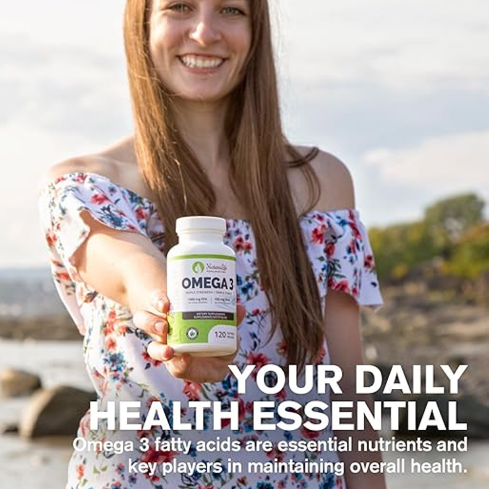 Natura Life Omega-3 – Triple Strength Capsules