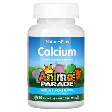 Natures Plus Calcium Animal Parade Tablets, Improves vision