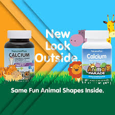 Natures Plus Calcium Animal Parade Tablets, Improves vision