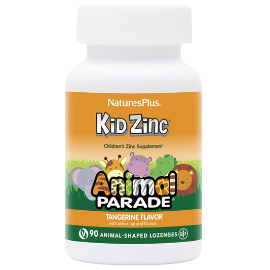 Natures Plus Animal Parade KidZinc Supplement, Boosts immunity,