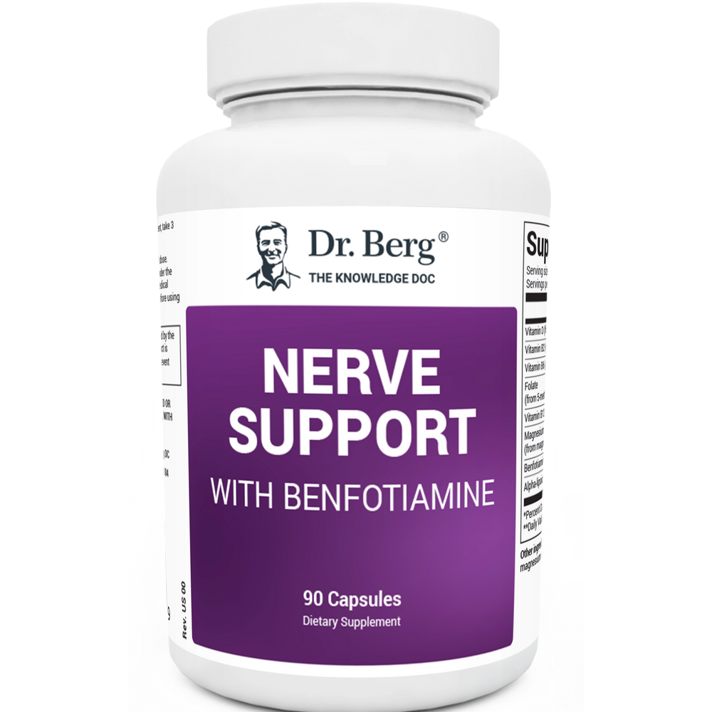 Dr. Berg Nerve Support – Nerve Health 60 Capsules
