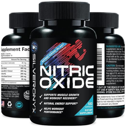 Kenofor Nitric Oxide Blast – L-Arginine (120 Capsules)