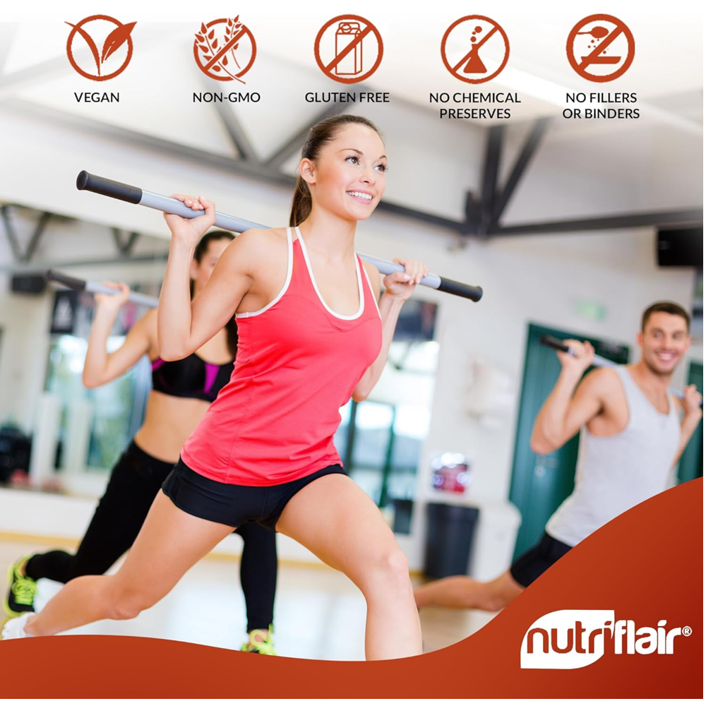 NutriFlair Turmeric Curcumin with Ginger and BioPerine Capsules
