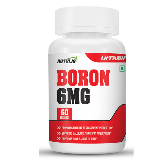 Nutrija Boron Citrate Testosterone 6Mg Capsules