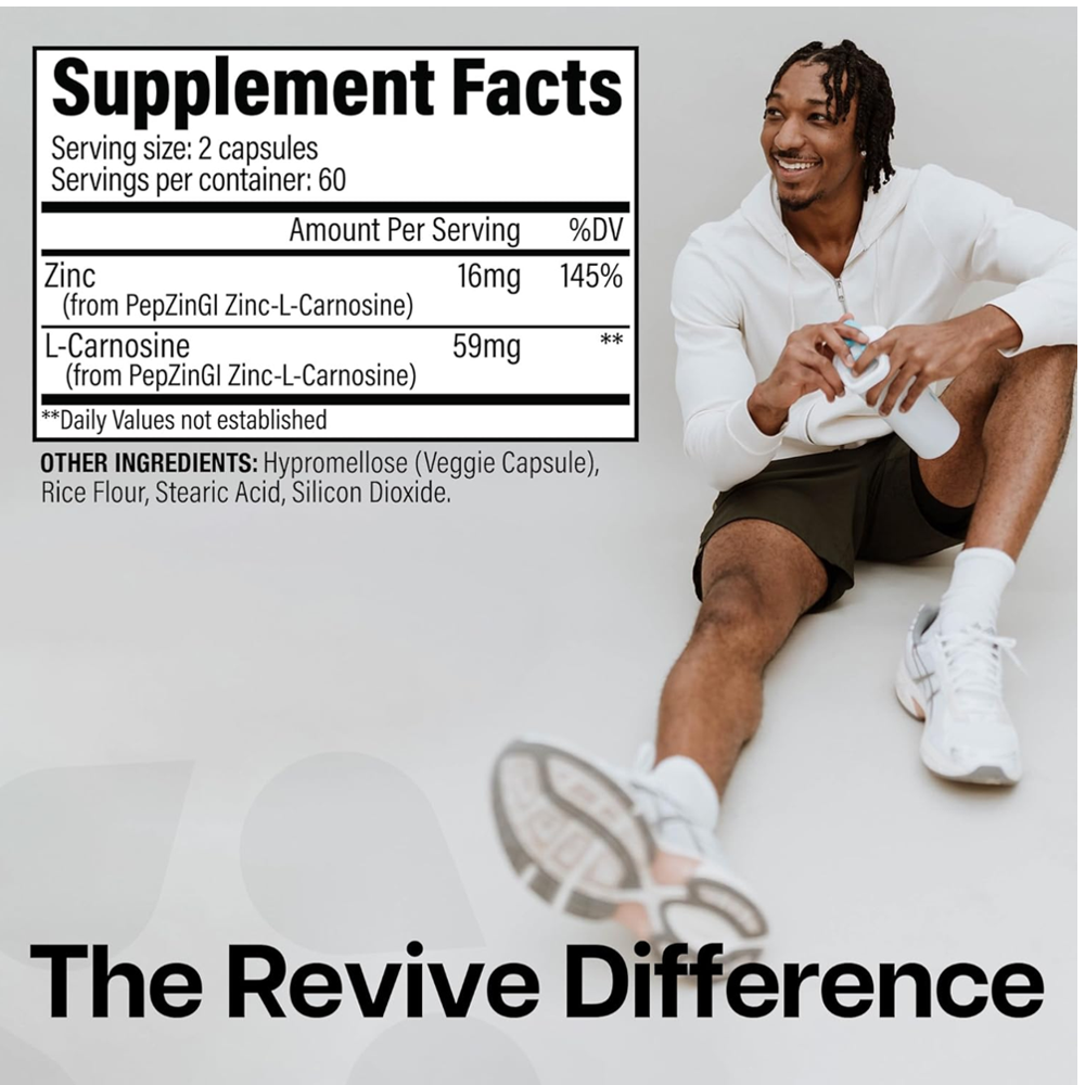 Revive Zinc Carnosine Capsules