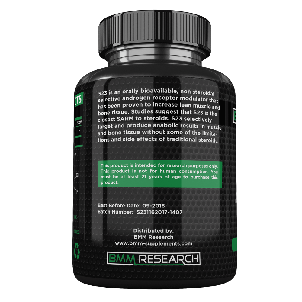 BMM Research S23 – Lean Muscle, Strength 60 Capsules