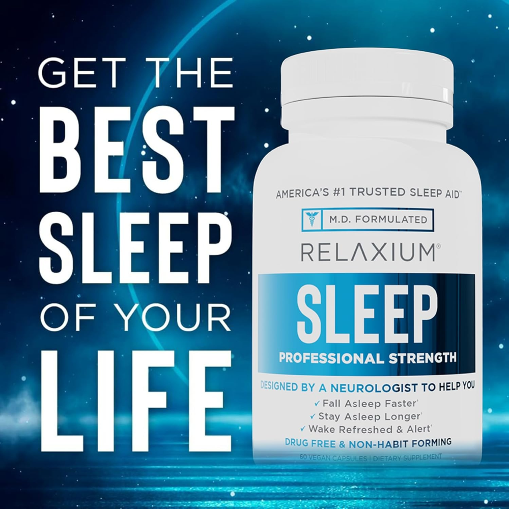Bcuelov® Gentle Sleep – Natural Sleep Aid (120 Vegan Capsules)