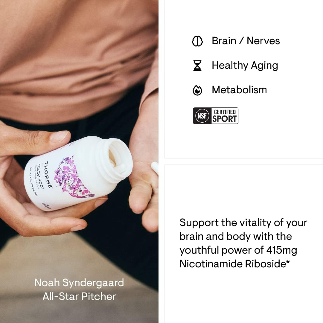THORNE NiaCel 400 - Nicotinamide Riboside Supplement
