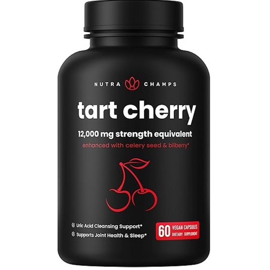 Nutrachamps Tart Cherry – Uric Acid Cleanse & Joint Support