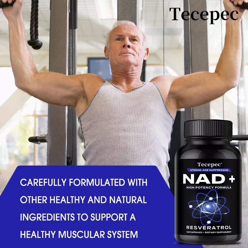 Tecepec Nad+ High Potency Formula Capsules