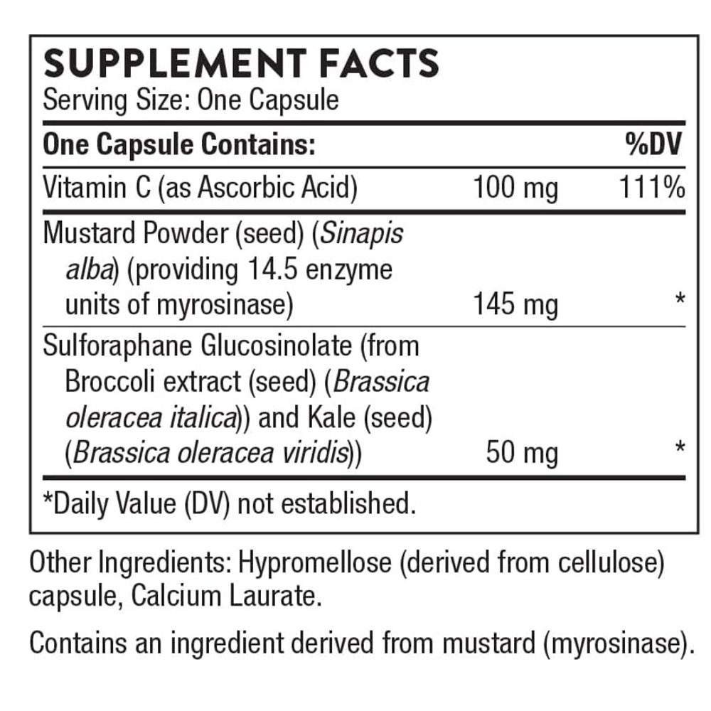 Thorne Broccoli Seed Extract Capsules
