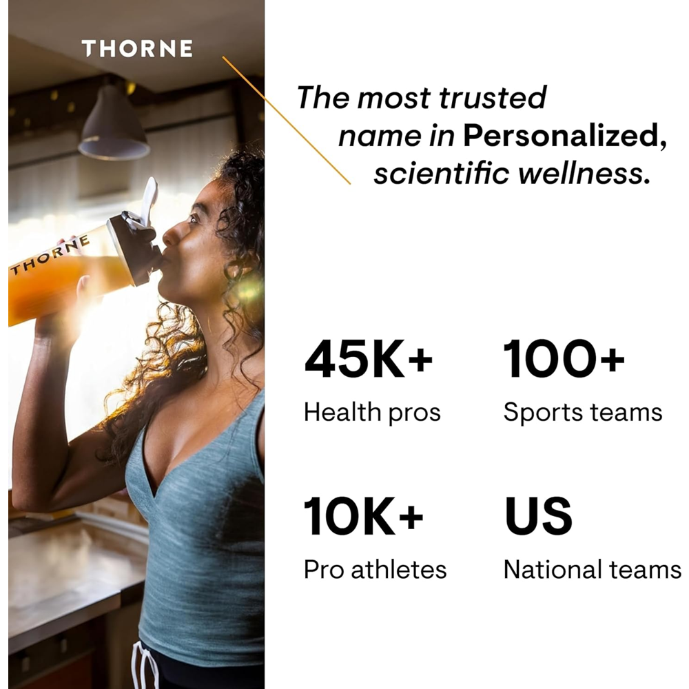 THORNE Multi Enzyme, Betaine, Pepsin, Pancreatin For Support Digestion
