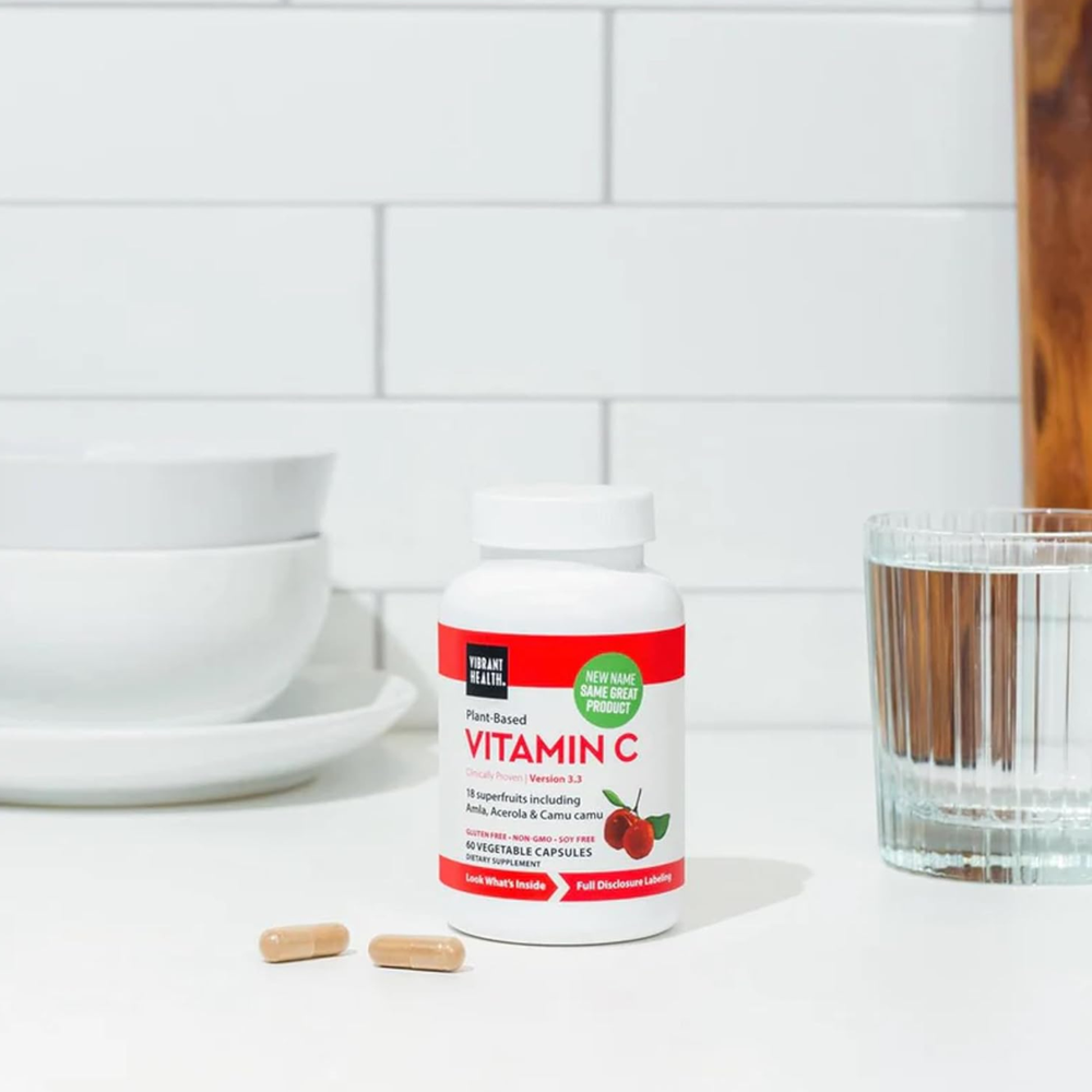 Vibrant Health Plant-based Vitamin C Capsules