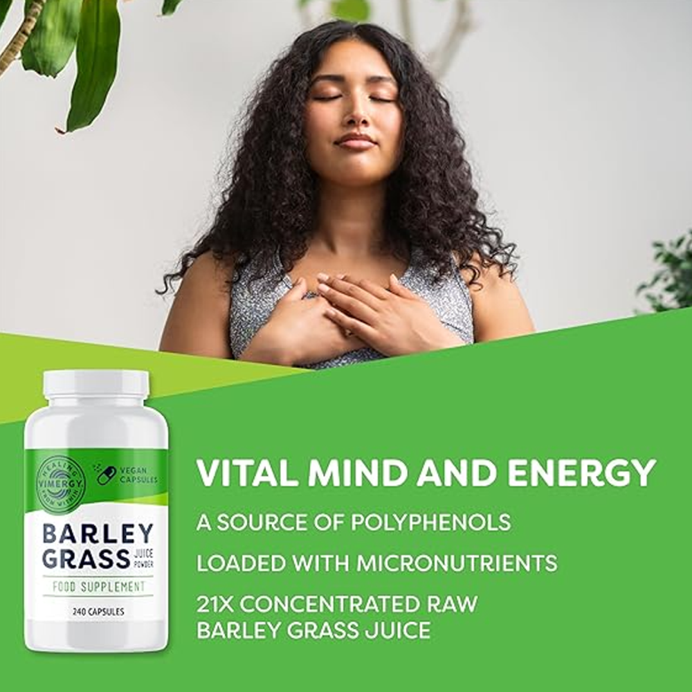 Vimergy Spirulina – Premium Superfood for Energy Capsules