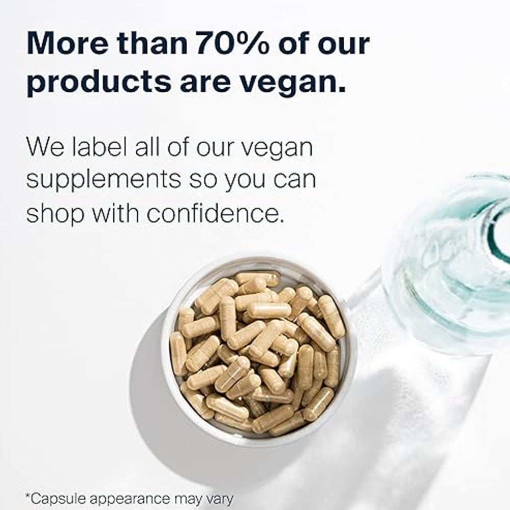 Vital Nutrients Taurine | Cardiovascular Health Support | 120 Vegan Capsules