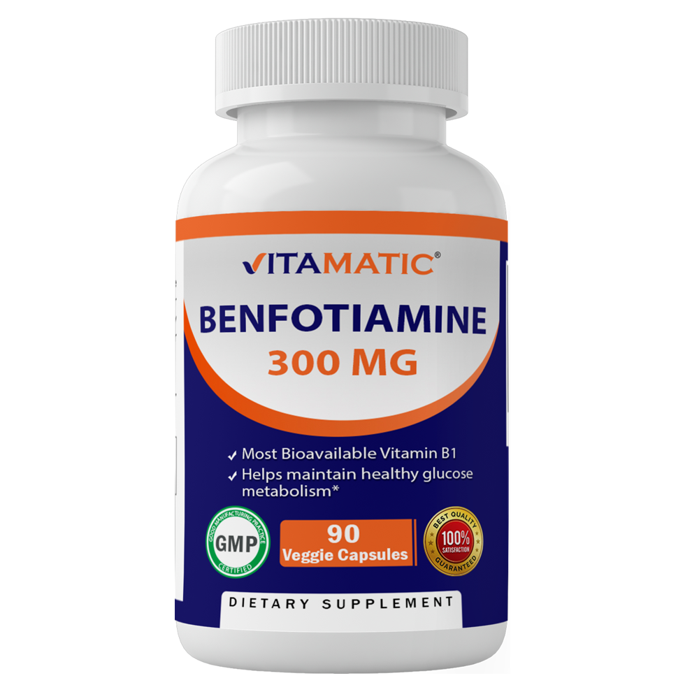 Vitamatic Benfotiamine 300 Mg Capsules