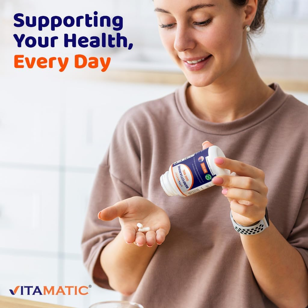 Vitamatic Benfotiamine 300 Mg Capsules