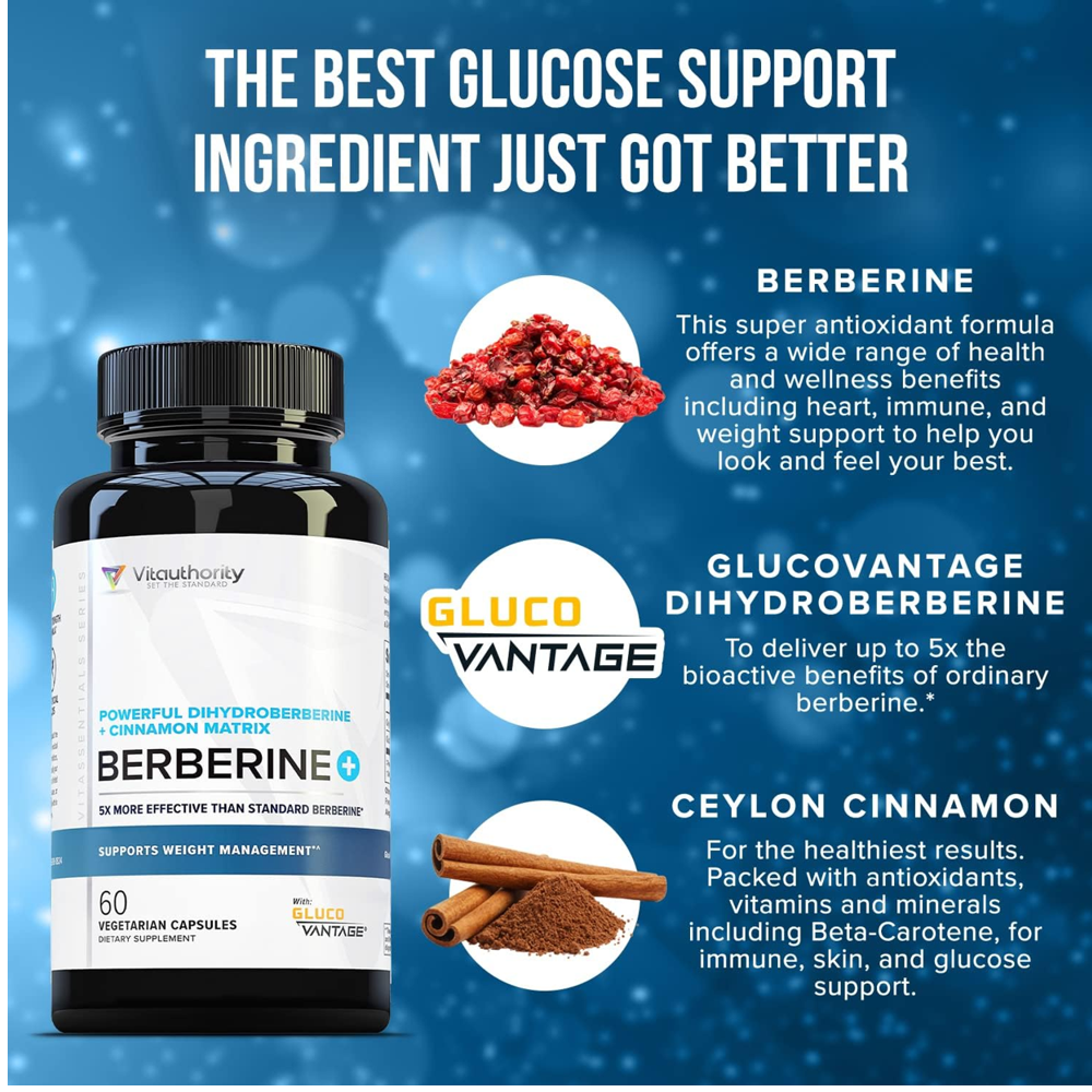 Vitauthority Berberine Plus Capsules