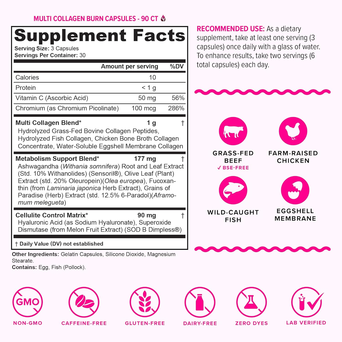 Vitauthority Multi Collagen Burn Capsules