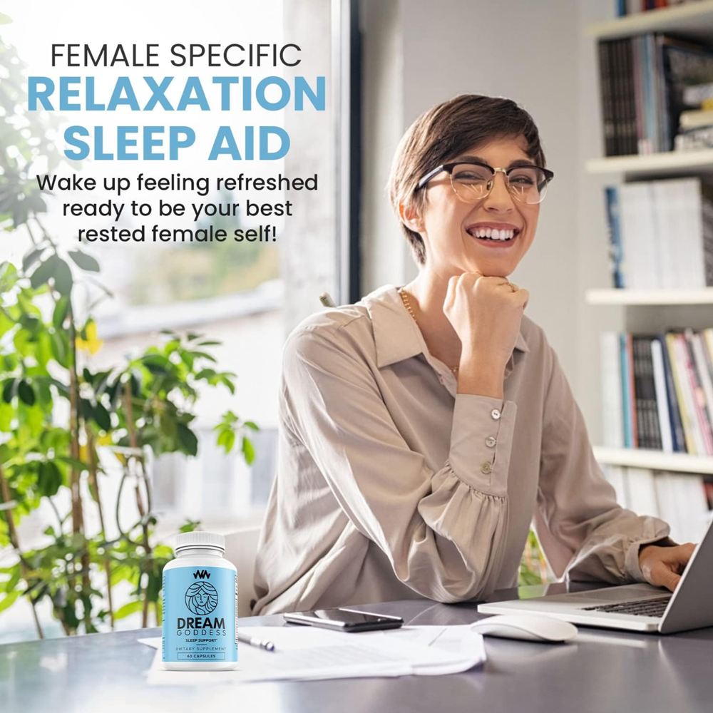 Warped Wellness Dream Goddess Sleep Support Capsules