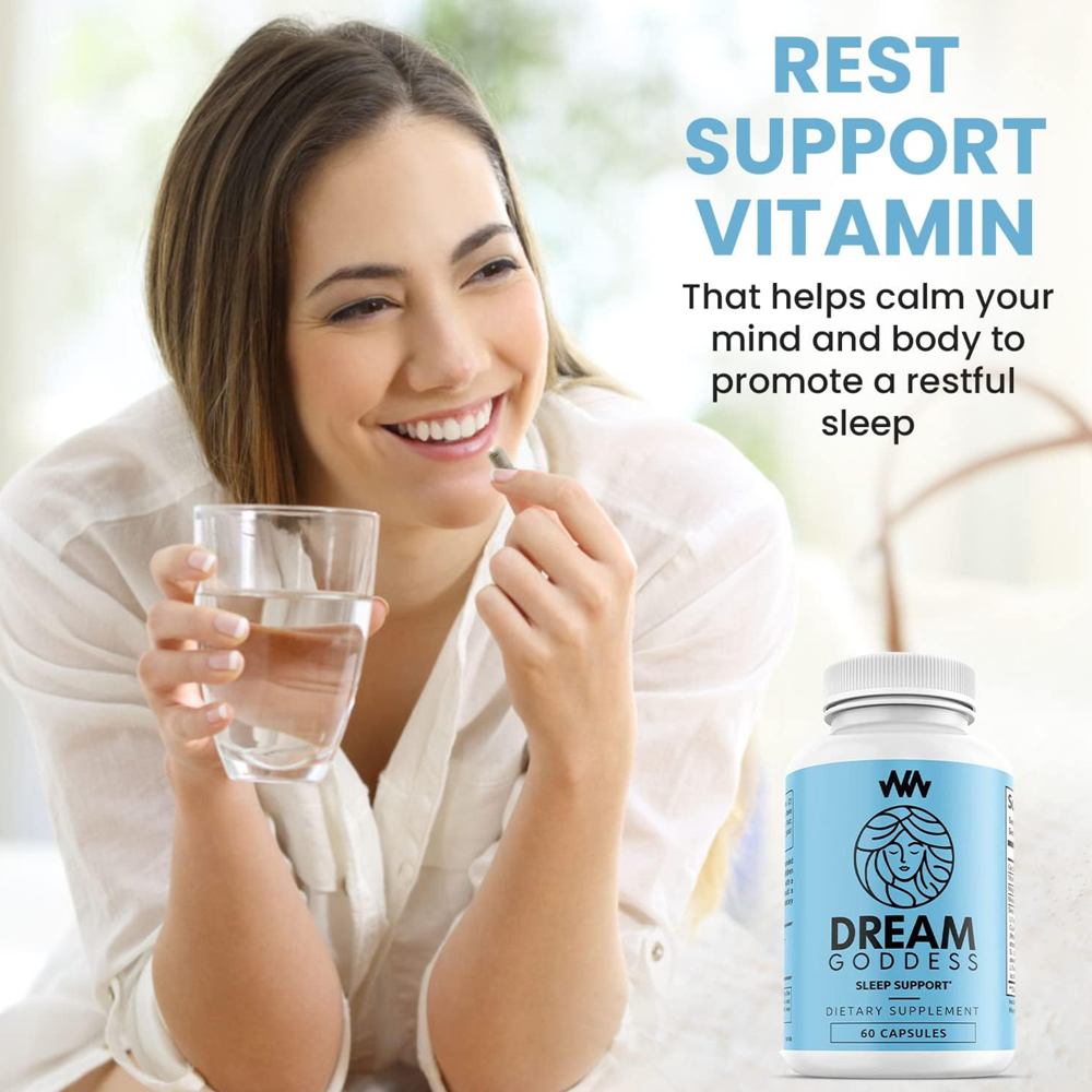 Warped Wellness Dream Goddess Sleep Support Capsules