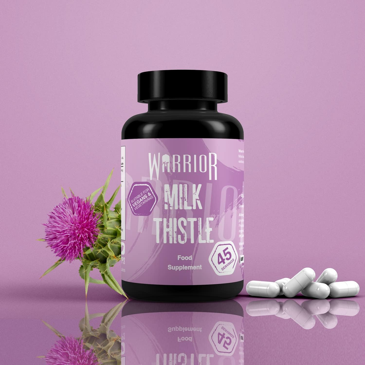 Warrior Milk Thistle Capsules