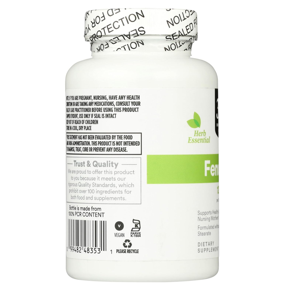 Whole Foods Market Fenugreek 1200mg Capsules