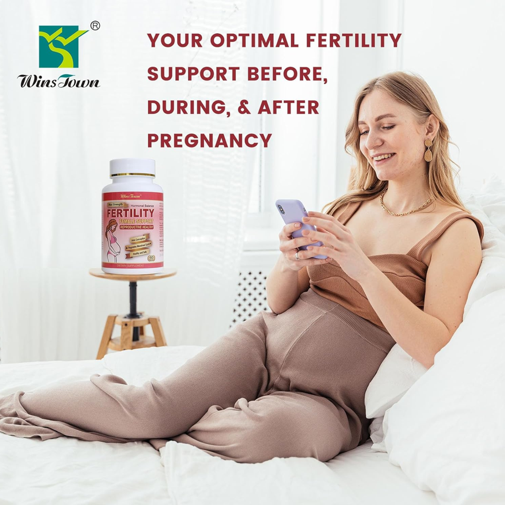 Wins Town Fertility Tablet Female Support Capsules