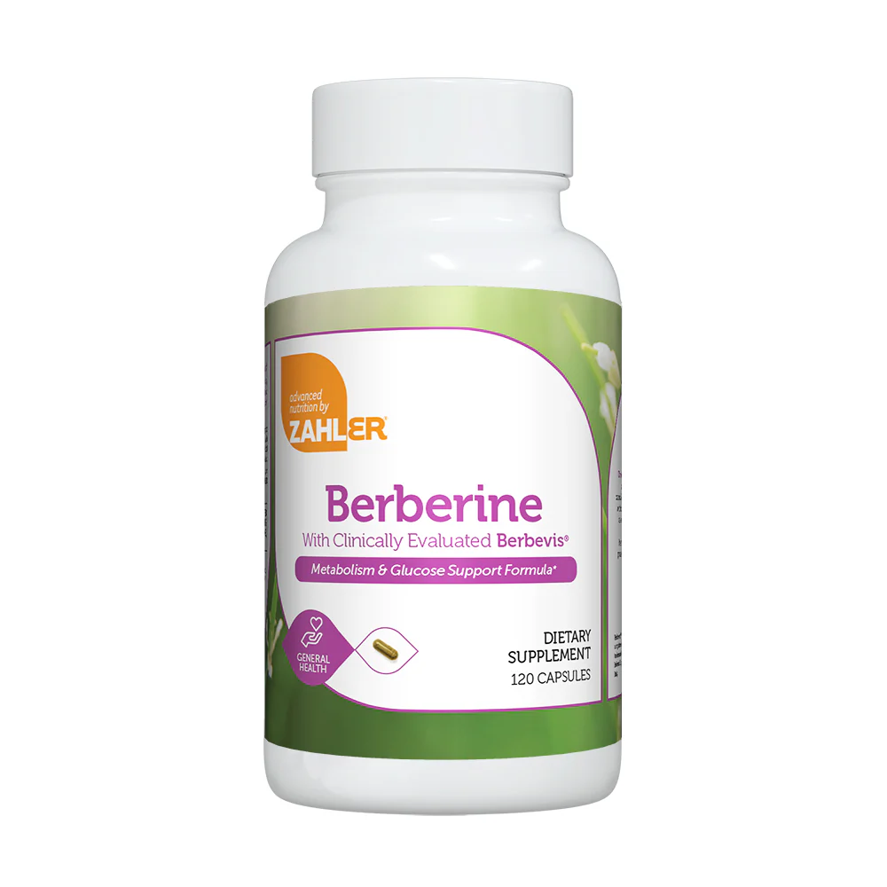 Zahler Berberine Capsules - With Clinically Evaluated Berbevis